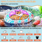 Kit  Canetas 36 Cores Pincel Acrílica Marcador  Papel Tinta